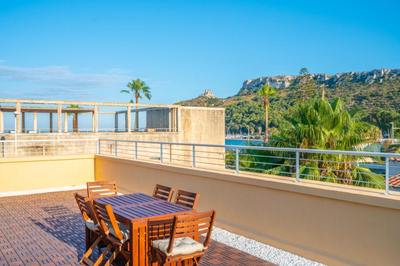 Terrazza Sella Del Diavolo - Vista Mare - Wifi Ac Appartement Cagliari Buitenkant foto