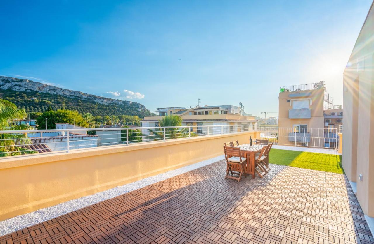 Terrazza Sella Del Diavolo - Vista Mare - Wifi Ac Appartement Cagliari Buitenkant foto