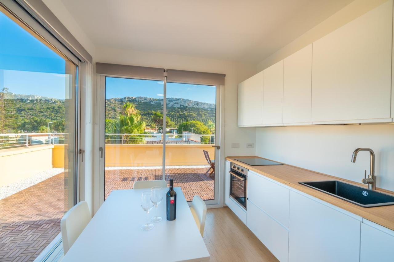 Terrazza Sella Del Diavolo - Vista Mare - Wifi Ac Appartement Cagliari Buitenkant foto