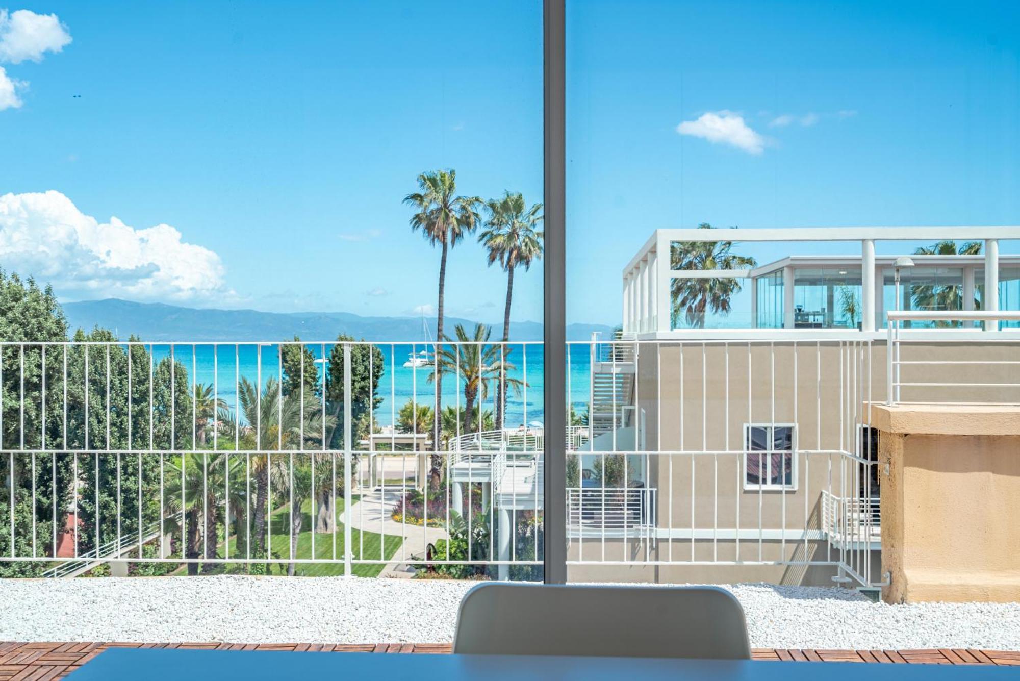 Terrazza Sella Del Diavolo - Vista Mare - Wifi Ac Appartement Cagliari Buitenkant foto