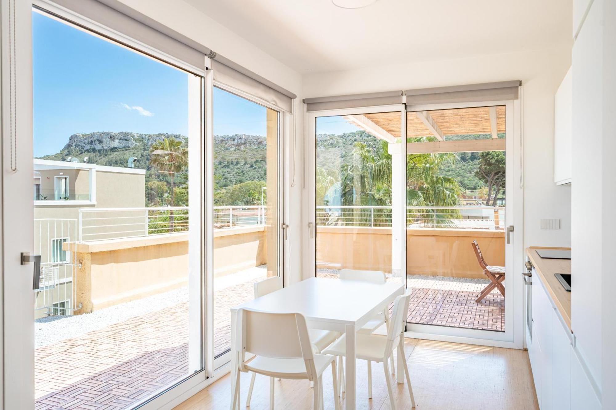 Terrazza Sella Del Diavolo - Vista Mare - Wifi Ac Appartement Cagliari Buitenkant foto