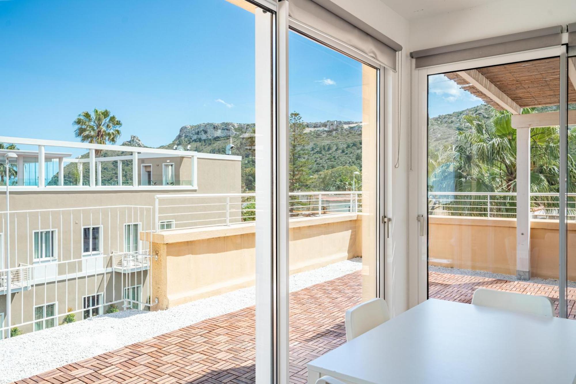 Terrazza Sella Del Diavolo - Vista Mare - Wifi Ac Appartement Cagliari Buitenkant foto