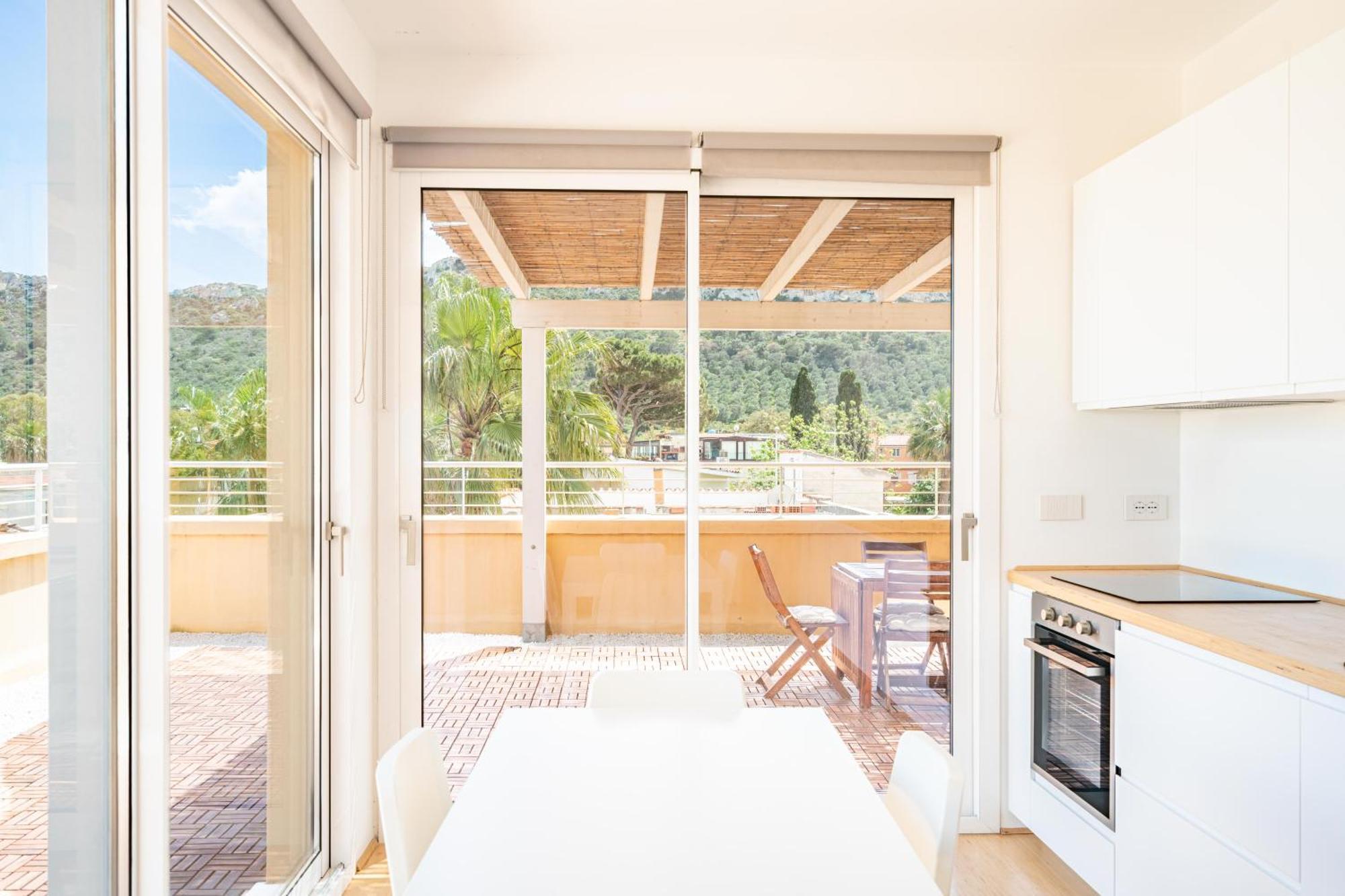Terrazza Sella Del Diavolo - Vista Mare - Wifi Ac Appartement Cagliari Buitenkant foto